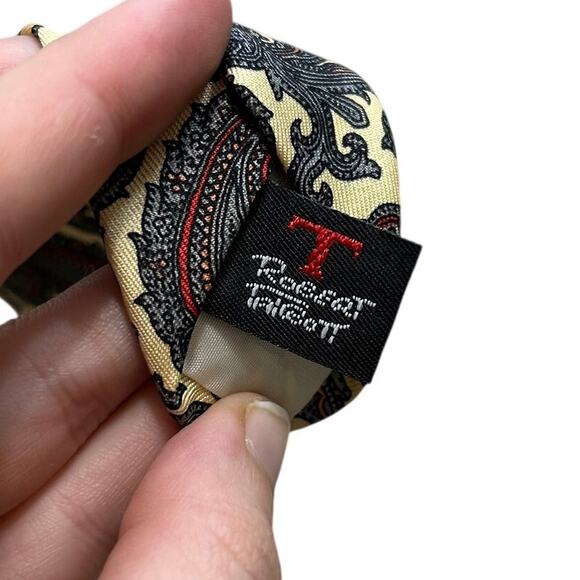 Robert Talbott The Lawrence Shop Cape Cod Paisley Silk Tie One Size Luxury Boho - Picture 4 of 6